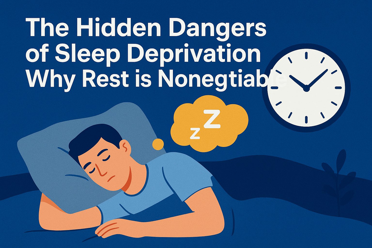 The Hidden Dangers of Sleep Deprivation Why Rest is Non-Negotiable
